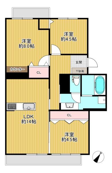 千里緑丘第16号棟