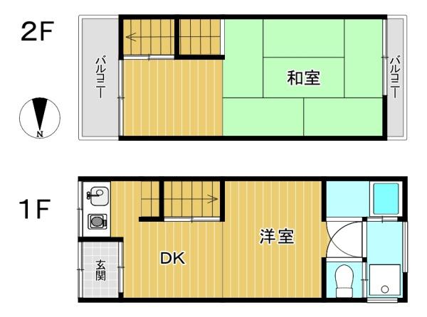 豊中市原田元町１丁目の中古テラスハウス