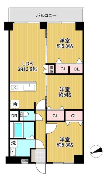 豊中緑ヶ丘サンハイツD棟