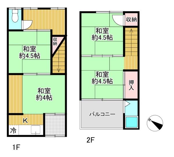 豊中大黒町2丁目　中古テラス