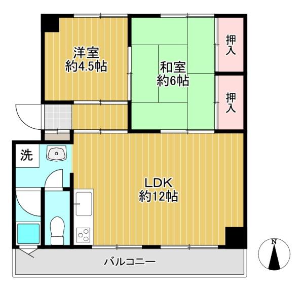 新北野第一コーポA棟