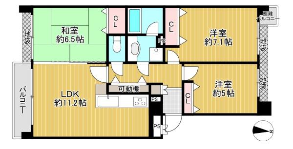 北緑丘第四住宅　16号棟