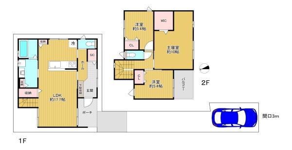 フィオレハウス豊中刀根山II　3号地　新築戸建
