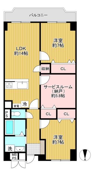 日興千里台スカイタウンＤ館