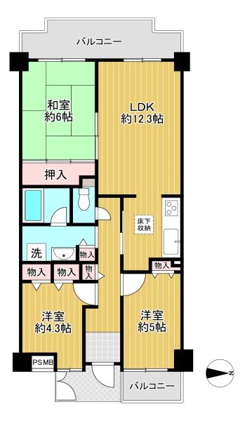 ユニライフ北大阪３号棟