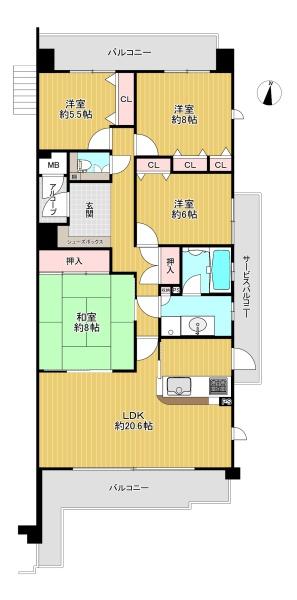 新千里桜ケ丘メゾンシティ参番館