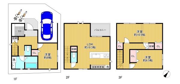 守口市梅町の土地