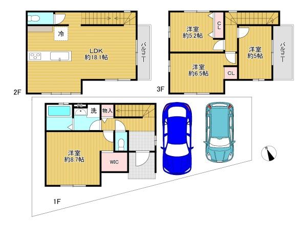 尼崎市金楽寺町2丁目　新築戸建