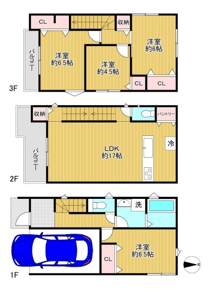 豊中市第1上津島　新築戸建