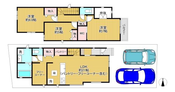 吹田江坂町3丁目　新築戸建