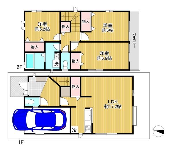 豊中服部西町3丁目　2号棟　新築戸建