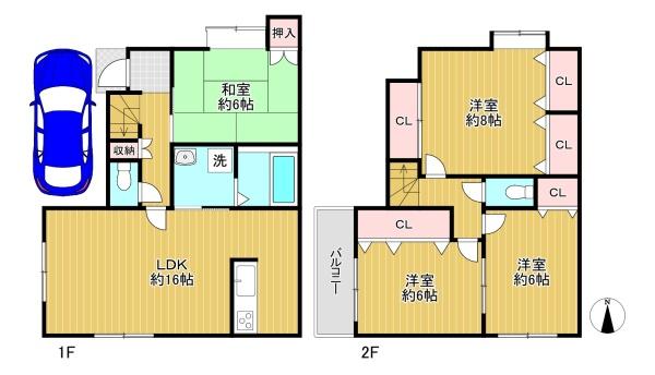 豊中市末広町3丁目　中古戸建