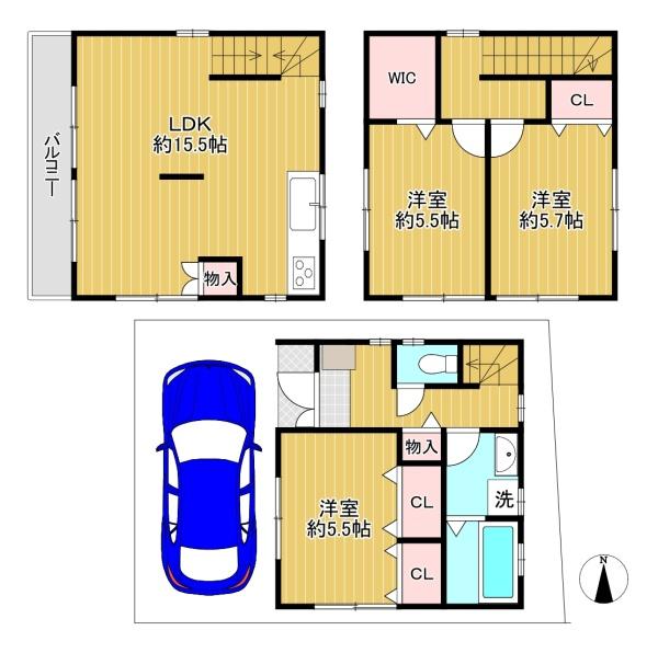 吹田市原町4丁目　中古戸建