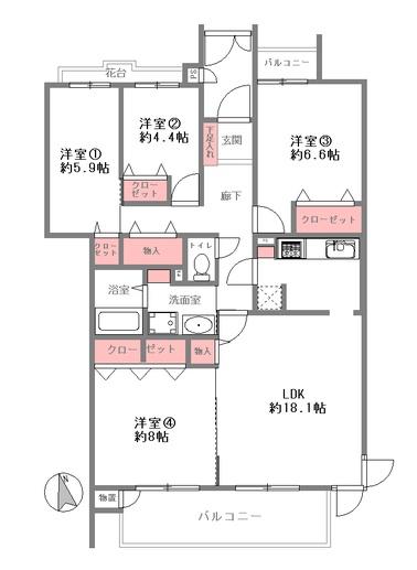東急ドエルアルス津雲台