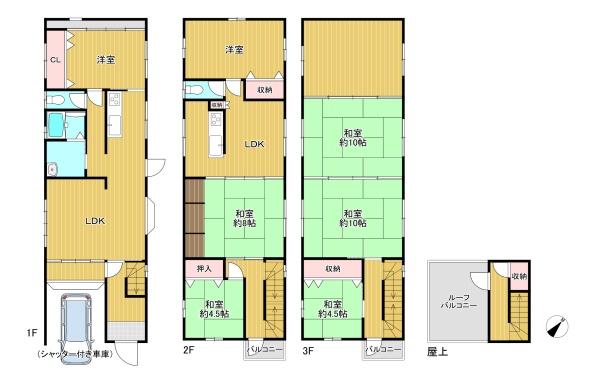淀川区新北野2丁目　中古戸建