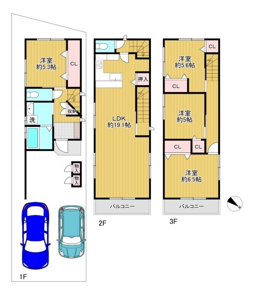 豊中市庄本町1丁目　新築戸建