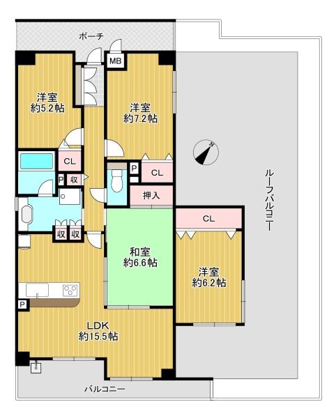 エステムコート吹田(間取り)