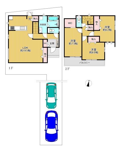 豊中市蛍池東町3丁目　Ａ号棟　新築戸建