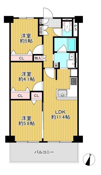 レックスタウン新高1号館