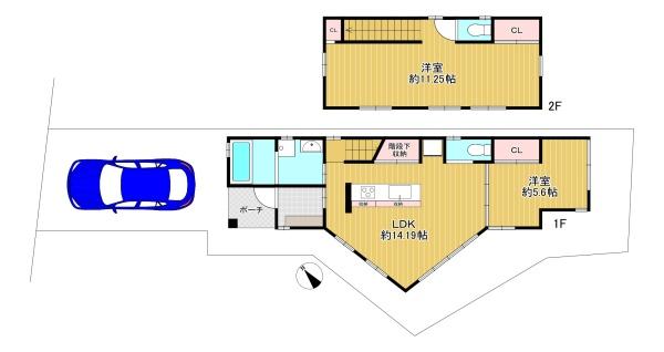 吹田市片山町4丁目の中古一戸建