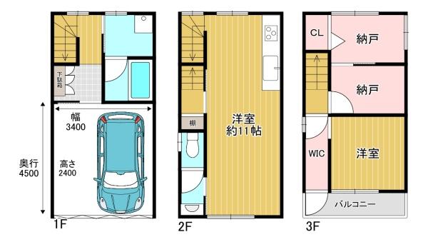 淀川区西三国3丁目　中古戸建