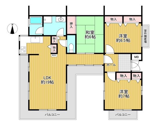 シェラビア東山台三番街209号棟