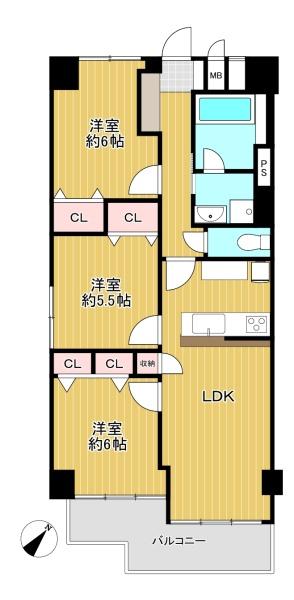新北野第３コーポ