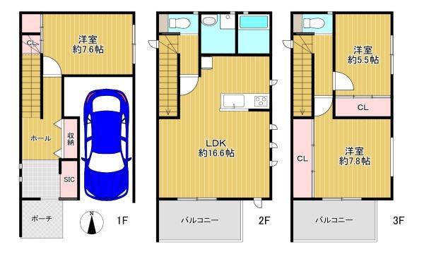 豊中市島江町２丁目　新築戸建