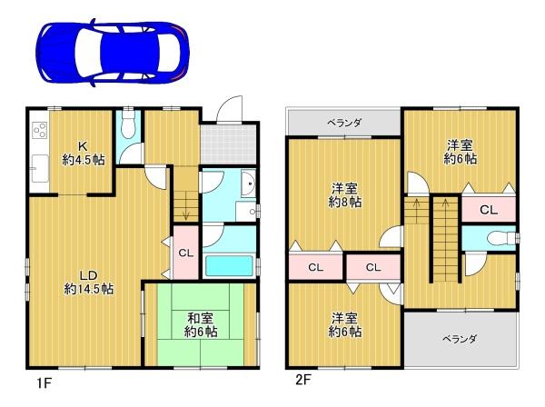 吹田市山田西1丁目　中古戸建