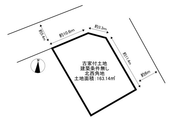 尼崎市東大物町１丁目の土地