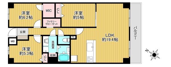 千里中央パークヒルズE棟