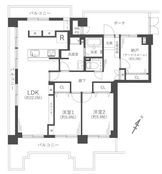 コスモハイツ新大阪２番館