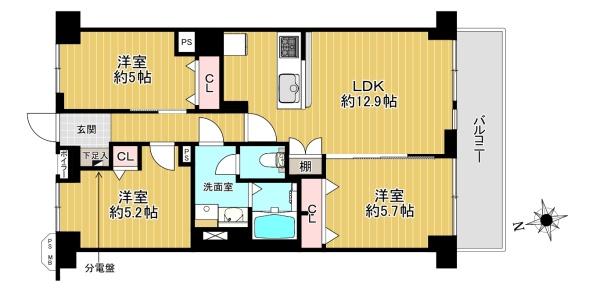 豊中緑ヶ丘サンハイツB棟