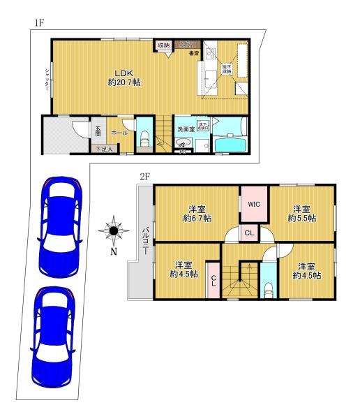 豊中市春日町4期2号棟　新築戸建