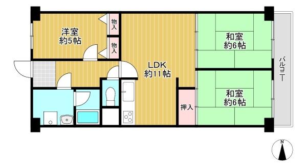 カネボウ加島グリーンマンション