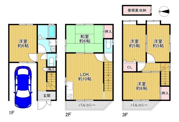 東大阪市加納8丁目　中古戸建