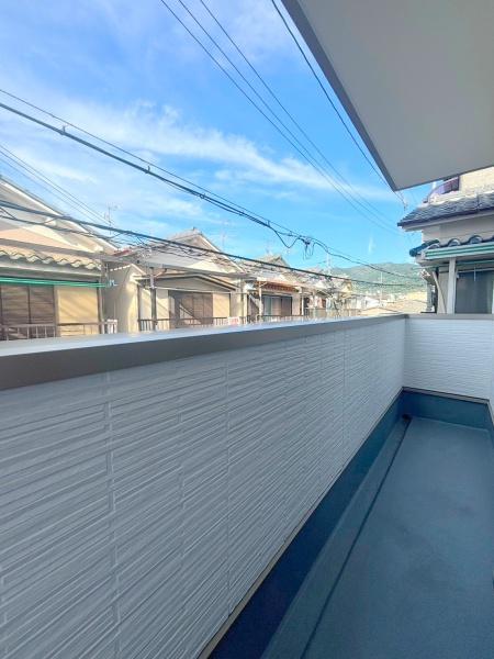 東大阪市新池島町1丁目の中古一戸建て(バルコニー)