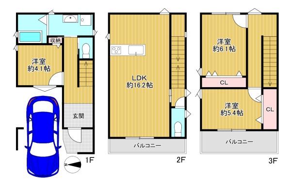 東大阪市鳥居町1丁目　新築戸建
