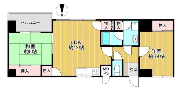 万葉ハイツ小阪菱屋西