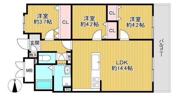 正起瓢箪山ハイツ