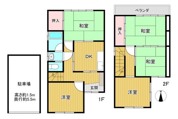 東大阪市三島２丁目の中古一戸建て