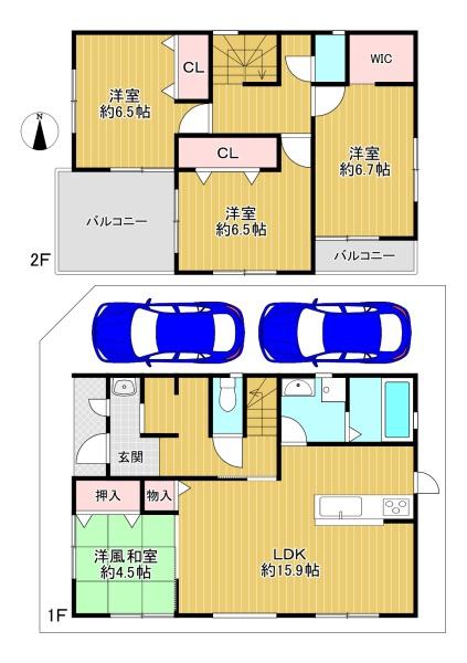 東大阪市池島町　1号棟　新築戸建