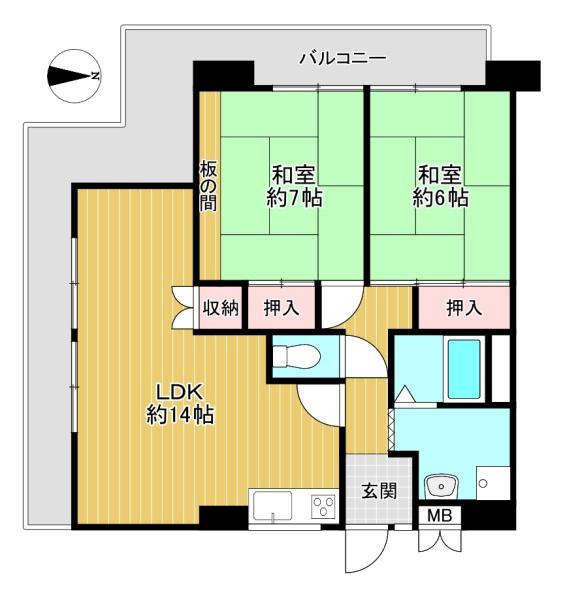 ハイマート弥刀２番館