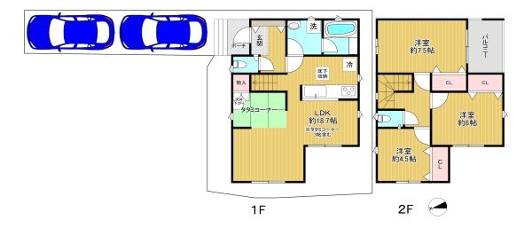 東大阪市布市町第1　2号棟