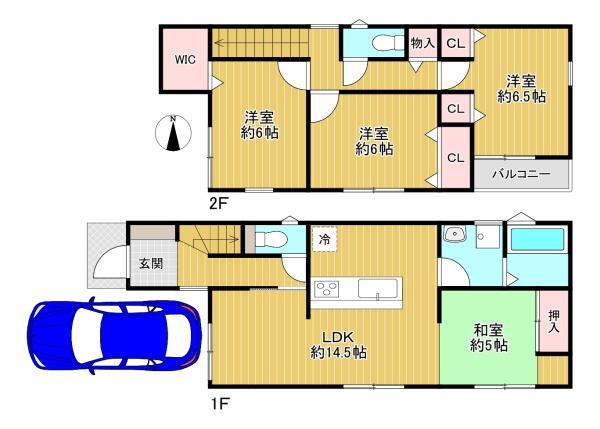 東大阪市池之端町の中古一戸建て