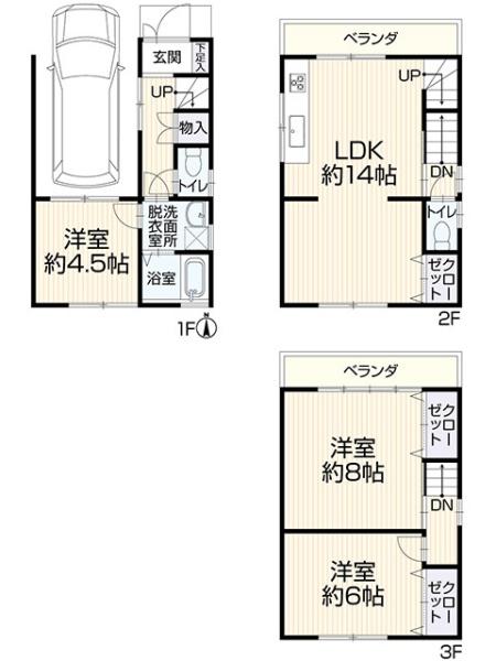 東大阪市松原1丁目　中古戸建
