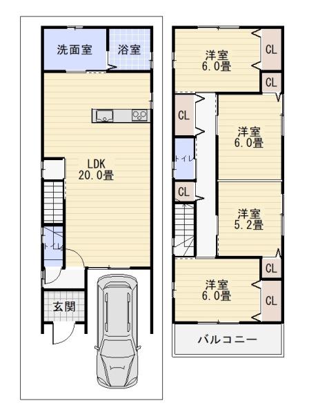 東大阪市稲葉3丁目　土地