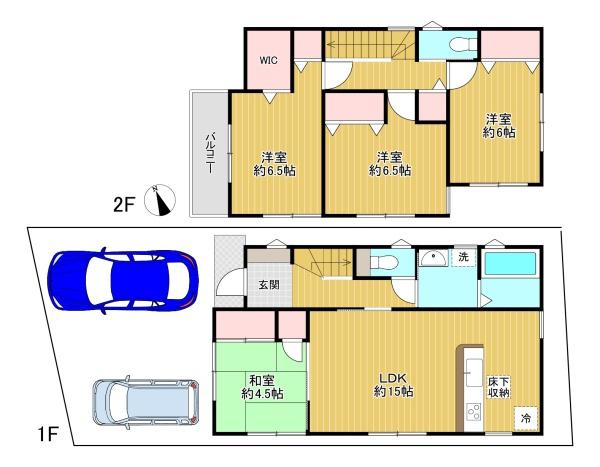 東大阪市第2北石切町　2号棟　新築戸建
