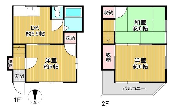東大阪市日下町2丁目　中古戸建