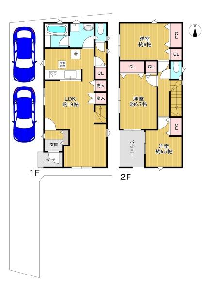 東大阪市善根寺町第3　3号棟　新築戸建